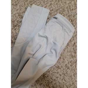 Athleta Size XXS White Peak Hybrid Fleece Tight Zipper‎ Pockets 511126
